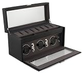 Image of Dulwich XL Leather Watch Box & Triple Winder