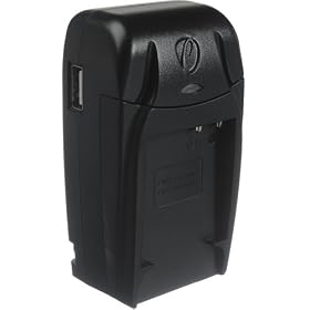 Pearstone Compact AC/DC Charger for DMW-BCF10 Battery