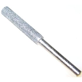 Diamond Chain Saw Sharpener Burr - 1 8 Shank 3 16 Dia - 4pc Set by hobbytoolsupply