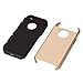 iPhone 5S Case, iPhone SE Case,iPhone 5 Case, BAROX Slim Armor Shockproof Dual Layer Impact Protective Cover for iPhone 5 5S SE(Gold-Black)