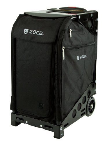 Zuca Pro Travel Set w/ matching cover - Black Sport Insert Bag -Choose your frame color! (black frame)