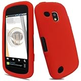 Samsung Continuum i400 (Galaxy S) Gel Skin Case - Red