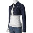 H & G Juniors Cropped Denim Jacket