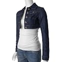 H & G Juniors Cropped Denim Jacket