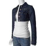 H & G Juniors Cropped Denim Jacket