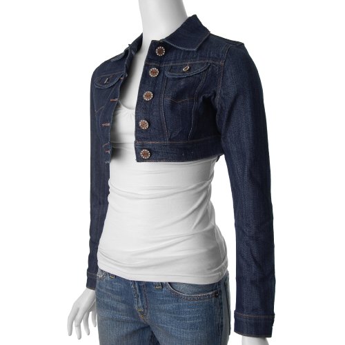 H & G Juniors Cropped Denim Jacket