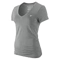 Nike Damen Shirt Short Sleeve Solid Swoosh