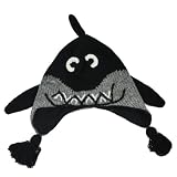 Silly Yogi Shark hat for kids-grey-one size