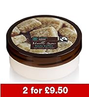 Vanilla Sugar Body Butter made with Fairtrade Shea Butter 200ml