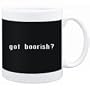 Mug Black " Got boorish? " Adjetives