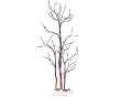 Lemax Chistmas Village Lighted Glazed Hickory Tree, Crystal Blue Accent #54382