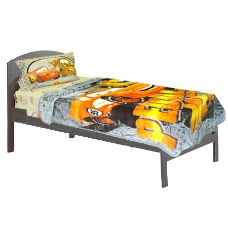 Disney Cars Black Rookie Buddies Plush Blanket and Sheets