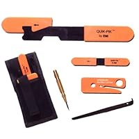 EMI Fire Rescue Police SWAT Tactical XTractor Rescue Tool Kit, Center Punch, Shove Knife, Seatbelt Cutter and More  by EMI