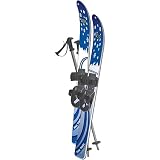 Lucky Bums Kids Beginner Snow Skis and Poles