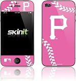 Skinit Pittsburgh Pirates Pink Game Ball Vinyl Skin for Apple iPhone 4 / 4S