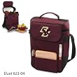 Boston College Eagles Duet Insulated Wine and Cheese Tote - Burgundy w/Digital Print