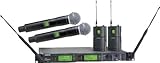 Shure UR124D/BETA58 Dual Bodypack Handheld Wireless Microphone System, Ch H4