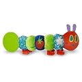 Joy Toy 551220 - Kleine Raupe Nimmersatt Greifring mit Rassel und Bei�ring 20 cm