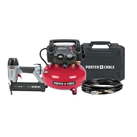 Porter Cable CF6121 2-Inch Brad Nailer Compressor Combo Kit: Home Improvement