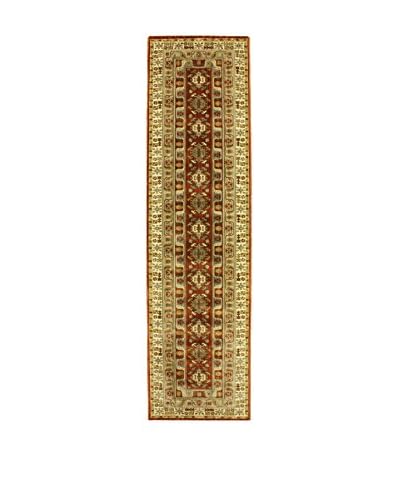 Tapis a Porter Passatoia Milas Rosso/Multicolore 80 x 300 cm
