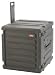 SKB 12U Shock Mount Rack, with Wheels, Handle, TSA Trigger Latches