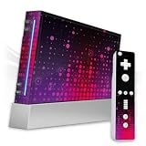 Design Skins for Nintendo Wii - Stars Equalizer magenta/pink Design Folie