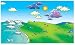 Beginners Bible Meadow Flannelboard & Accessories (14