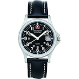 SWISS MILITARY（スイスミリタリー） ML/5 レザー 黒文字盤 黒レザーベルトタイプ