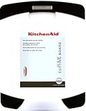 KitchenAid 11-by-14-Inch Poly Chop and Slide Cutting Board with Black Santoprene Corners