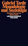 Produkt-Bild: Monadologie und Soziologie (suhrkamp taschenbuch wissenschaft)