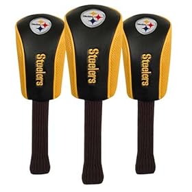 McArthur Pittsburgh Steelers Mesh Barrel Headcovers (3 Pack)