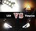 YITAMOTOR 10 X 1156 7506 1003 1141 LED 18 SMD BA15S Interior RV Turn Signal Backup Reverse Camper White LED Bulbs Light