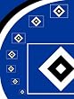 Fleecedecke HSV "Cut" 150x200cm Fanartikel