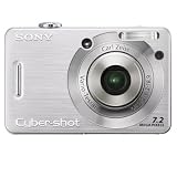 Sony Cybershot DSCW55 7.2MP Digital Camera with 3x Optical Zoom (Silver)