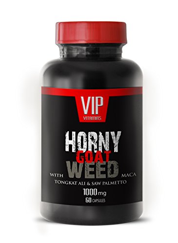 Horny Goat Weed 1000mg Male and Female Enhancement Supplement with Maca, Muira Puama, Panax Ginseng Root and Tongkat Ali Powder for Stamina (1 Bottle 60 Capsules) Horny Goat Weed 1000mg Male and Female Enhancement Supplement with Maca, Muira Puama, Panax Ginseng Root and Tongkat Ali Powder for Stamina (1 Bottle 60 Capsules)