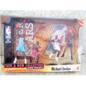 1999-2000 Mattel NBA Super Stars Then & Now Collection 4-Figure Box Set - Michael Jordan