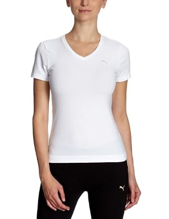 Puma W Fit Ess Vtee. - T - Shirt Multisport Femme - Blanc Puma W Fit Ess Vtee. - T - Shirt Multisport Femme - Blanc
