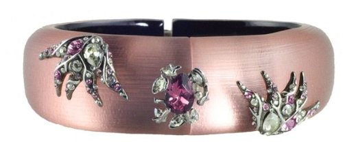 Muted Pink Grey Gardens Small Bracelet by Alexis Bittar