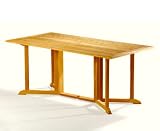 Teak Garden Table Gateleg 1.8m