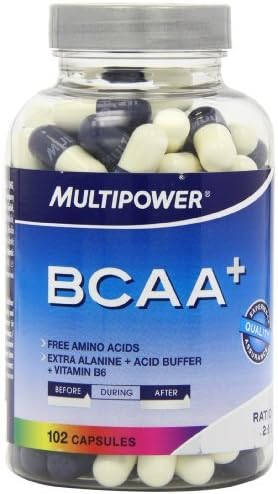 Multipower Sportsfood BCAA Capsules - Pack of 102 Capsules by Multipower Sportsfood
