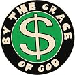 BY THE GRACE OF GOD - Logo - Round Sticker