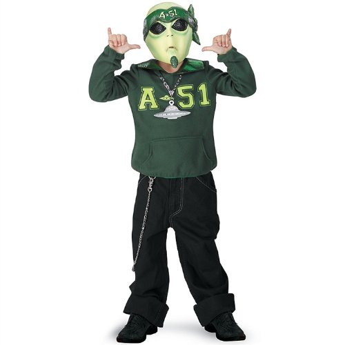 CHILD Martian G Diceptions Costume (Does not include Pants, Shoes or Wallet Chain)