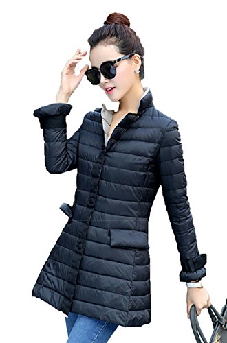 DCW レディース ダウンコート ジャケット ロング 服 防寒 Aライン 軽量