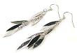 Sterling Silver Hoop Earrings (Rodium Plated)