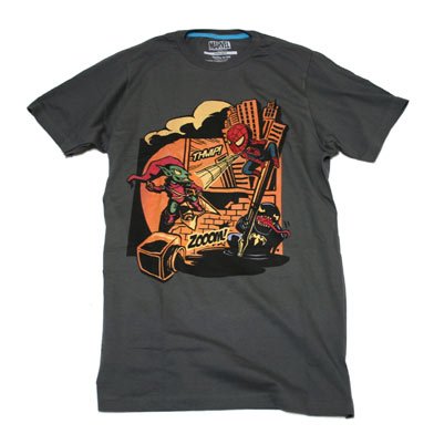 スパイダーマン SPIDEY ON INK Ｔシャツ Mサイズ ［並行輸入品］