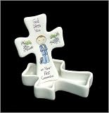 On Your First Communion Boys Religious Cross Keepsake Box #40848