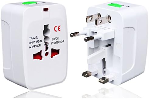 Travel Adapter Plug Charger Wall AC Power Plug Adapter Multi Socket Outlet International Worldwide Universal for EU AU UK US CHN