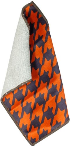 Toddy Gear Elementary, Dear Watson 5 x 7 Inch Premium Microfiber Smart Cloth, for iPad and Touch Screen Cleaning - Retail Packaging - Orange/Purple, 15X7B1308