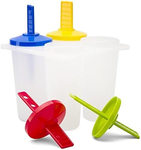 Set of 4 - Ice Pop Maker - Popsicle Molds