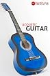 New Blue Acoustic Guitar W/ Accessories Combo Kit Beginners & eBook with 12 Pack Matte ABS Picks